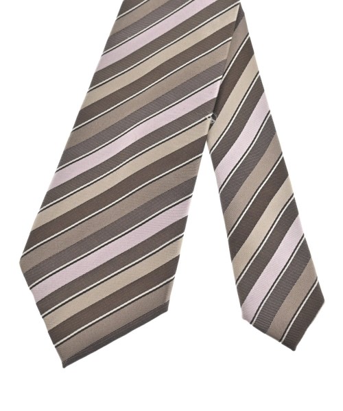 Ermenegildo Zegna（ゼニア）ネクタイ 茶 サイズ:- メンズ/2200647771051