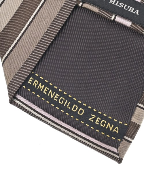 Ermenegildo Zegna（ゼニア）ネクタイ 茶 サイズ:- メンズ/2200647771051