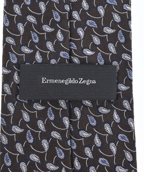 Ermenegildo Zegna（ゼニア）ネクタイ 茶 サイズ:- メンズ/2200641295225