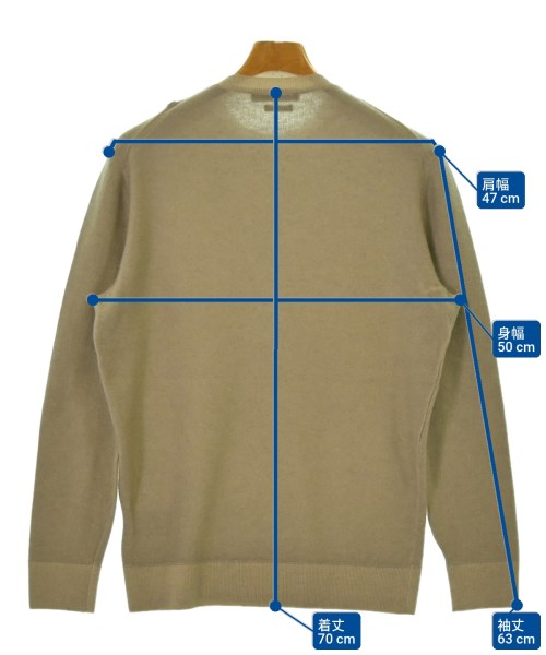 Ermenegildo Zegna（ゼニア）ニット・セーター ベージュ サイズ:XS メンズ/2200653222035