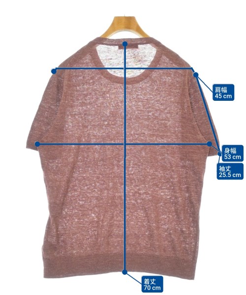 Ermenegildo Zegna（ゼニア）ニット・セーター 赤 サイズ:52(XXL位) メンズ/2200653550398