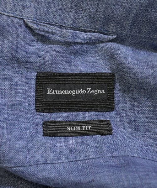 Ermenegildo Zegna（ゼニア）カジュアルシャツ 青 サイズ:S メンズ/2200703646033