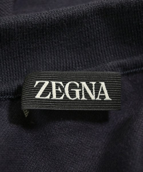 Ermenegildo Zegna（ゼニア）ポロシャツ 紺 サイズ:L メンズ/2200703646040