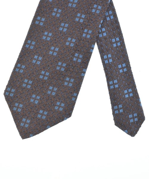 Ermenegildo Zegna（ゼニア）ネクタイ 茶 サイズ:- メンズ/2200707559025