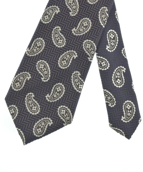 Ermenegildo Zegna（ゼニア）ネクタイ 茶 サイズ:- メンズ/2200707559063