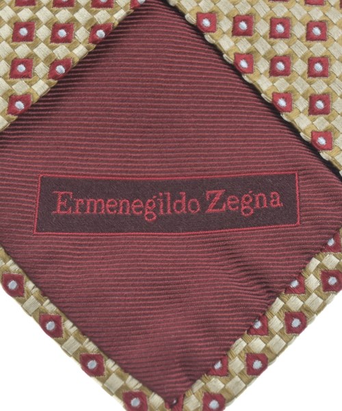 Ermenegildo Zegna（ゼニア）ネクタイ ベージュ サイズ:- メンズ/2200707559162