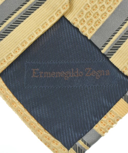 Ermenegildo Zegna（ゼニア）ネクタイ 黄 サイズ:- メンズ/2200707559247