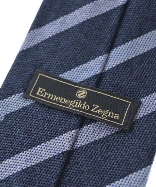 Ermenegildo Zegna（ゼニア）ネクタイ 紺 サイズ:- メンズ/2200707979083
