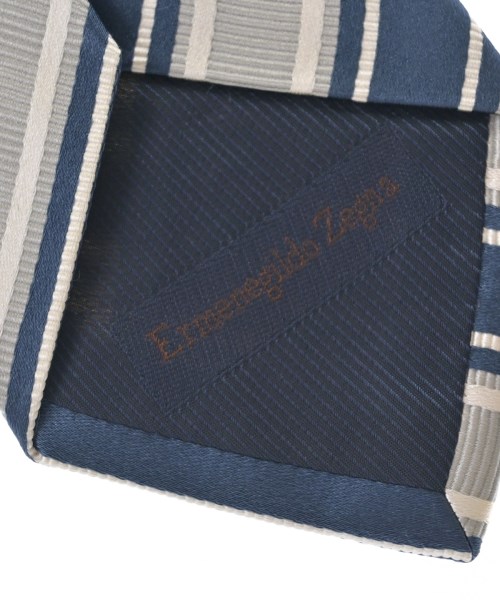 Ermenegildo Zegna（ゼニア）ネクタイ グレー サイズ:- メンズ/2200707979090