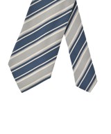 Ermenegildo Zegna（ゼニア）ネクタイ グレー サイズ:- メンズ/2200707979090