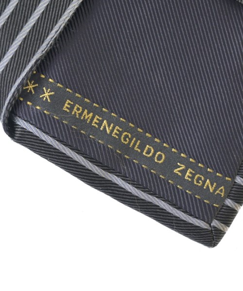 Ermenegildo Zegna（ゼニア）ネクタイ グレー サイズ:- メンズ/2200708071113