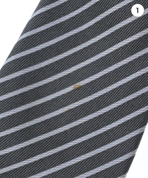 Ermenegildo Zegna（ゼニア）ネクタイ グレー サイズ:- メンズ/2200708071113