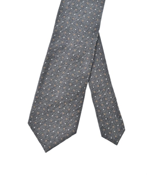 Ermenegildo Zegna（ゼニア）ネクタイ グレー サイズ:- メンズ/2200658368172
