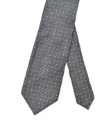 Ermenegildo Zegna（ゼニア）ネクタイ グレー サイズ:- メンズ/2200658368172