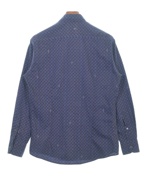 Ermenegildo Zegna（ゼニア）ドレスシャツ 紺 サイズ:M メンズ/2200667574038