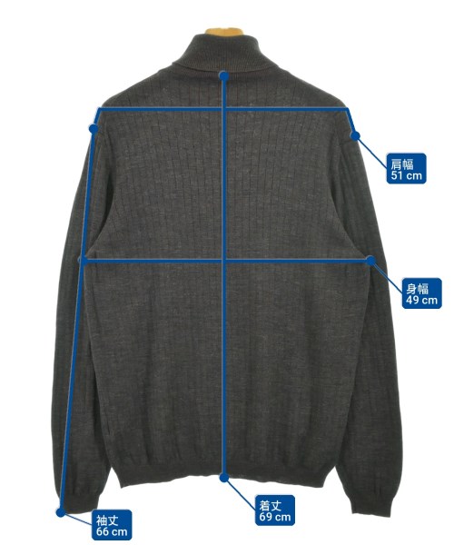 Ermenegildo Zegna（ゼニア）ニット・セーター グレー サイズ:S メンズ/2200730929017