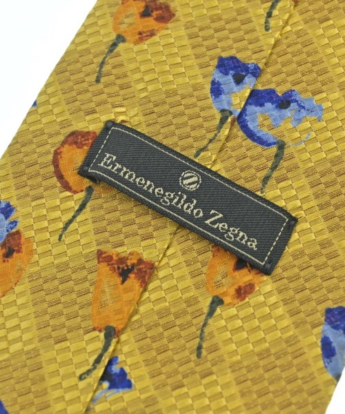 Ermenegildo Zegna（ゼニア）ネクタイ 黄 サイズ:- メンズ/2200733720130