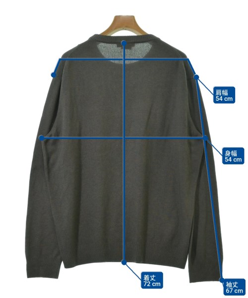 Ermenegildo Zegna（ゼニア）ニット・セーター カーキ サイズ:54(XXXL位) メンズ/2200737387025