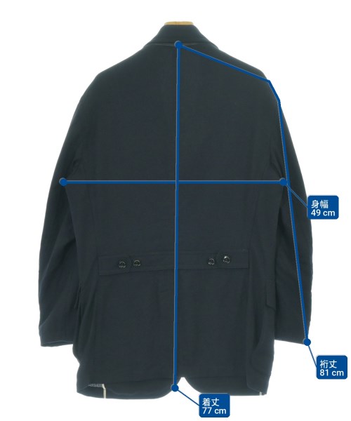 Ermenegildo Zegna（ゼニア）カジュアルジャケット 紺 サイズ:48(L位) メンズ/2200719285127