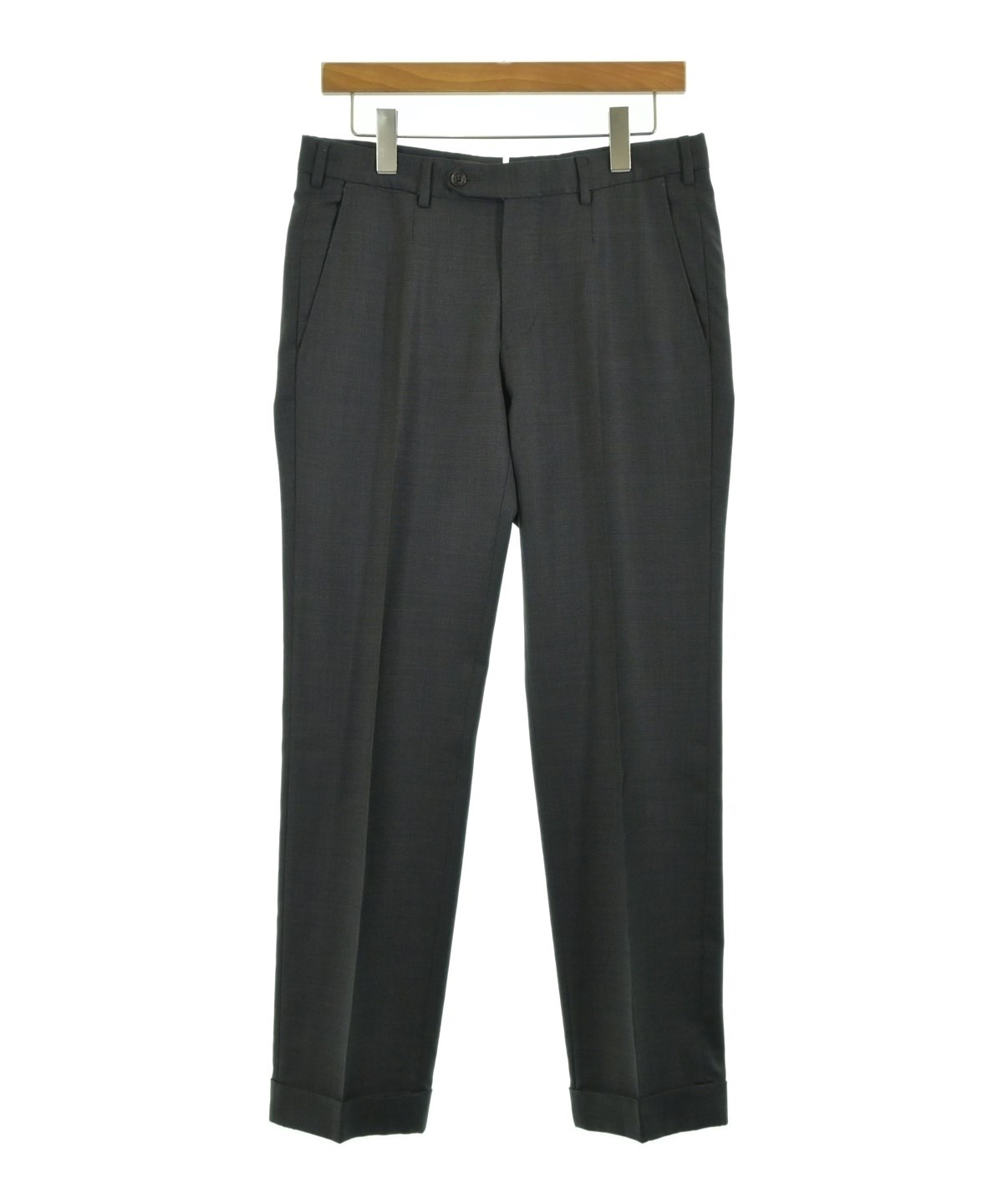 Ermenegildo Zegna（ゼニア）スラックス 黒 サイズ:46(M位) メンズ