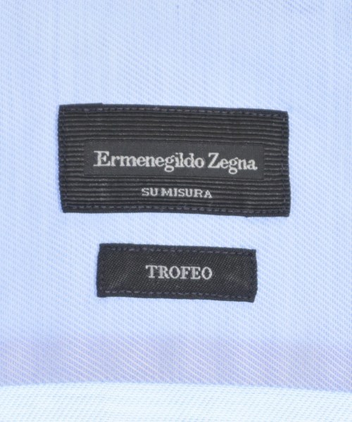 Ermenegildo Zegna（ゼニア）ドレスシャツ 青 サイズ:M メンズ/2200719646256