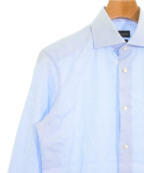 Ermenegildo Zegna（ゼニア）ドレスシャツ 青 サイズ:M メンズ/2200719646256