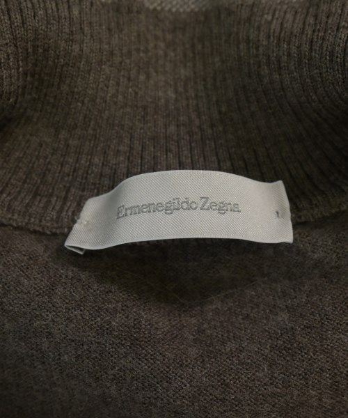 Ermenegildo Zegna（ゼニア）ニット・セーター 茶 サイズ:2(M位) メンズ/2200727591074