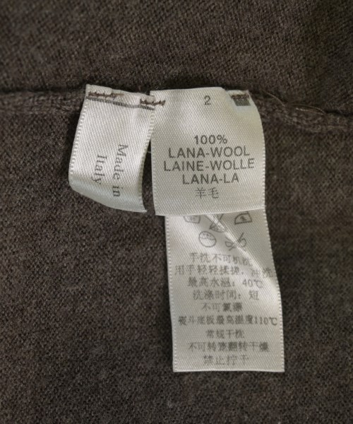 Ermenegildo Zegna（ゼニア）ニット・セーター 茶 サイズ:2(M位) メンズ/2200727591074