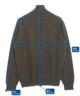 Ermenegildo Zegna（ゼニア）ニット・セーター 茶 サイズ:2(M位) メンズ/2200727591074