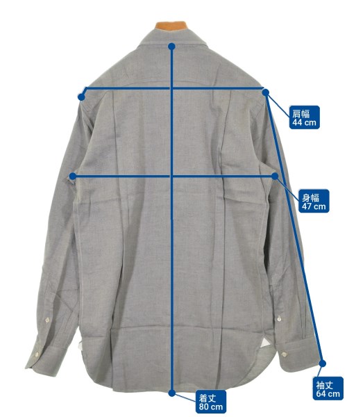Ermenegildo Zegna（ゼニア）カジュアルシャツ グレー サイズ:-(M位) メンズ/2200723709145