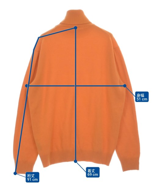 Ermenegildo Zegna（ゼニア）ニット・セーター オレンジ サイズ:54(XL位) レディース/2200728840034