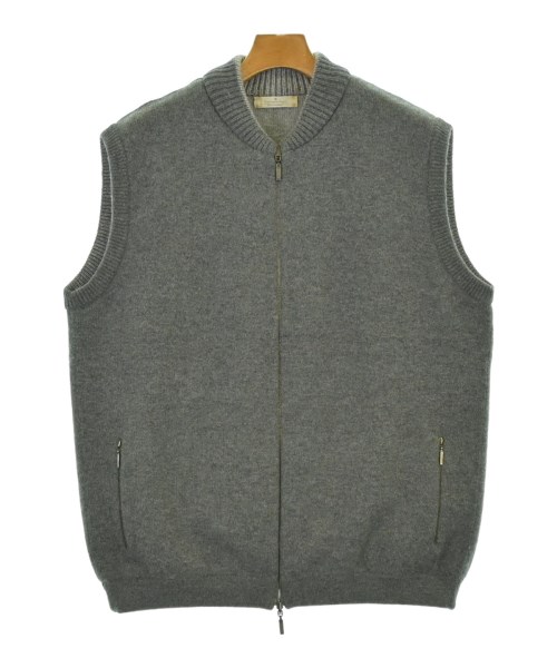 Ermenegildo Zegna(ゼニア)ベスト グレー サイズ:-(L位)/2200682403306