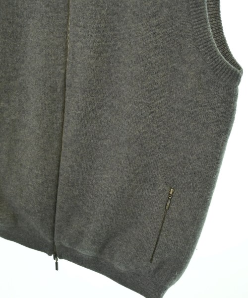 Ermenegildo Zegna（ゼニア）ベスト グレー サイズ:-(L位) メンズ/2200682403306