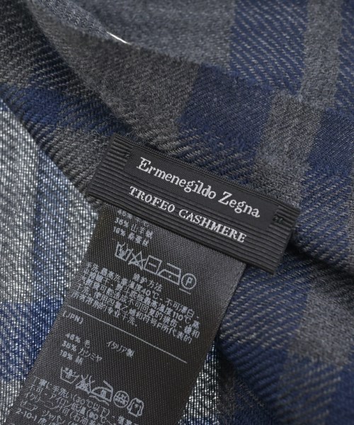 Ermenegildo Zegna（ゼニア）マフラー グレー サイズ:- メンズ/2200683639070