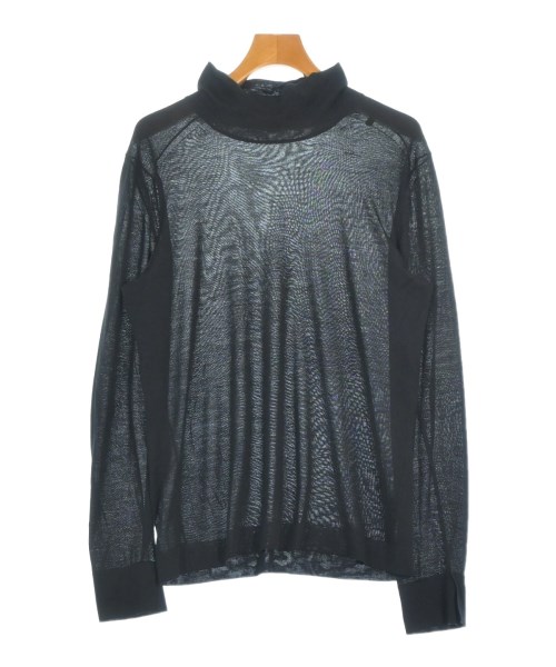 Ermenegildo Zegna(ゼニア)ニット・セーター 黒 サイズ:48(L位)/2200685294048