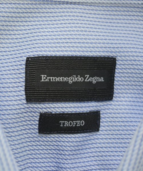 Ermenegildo Zegna（ゼニア）ドレスシャツ 青 サイズ:43(XXL位) メンズ/2200686710028