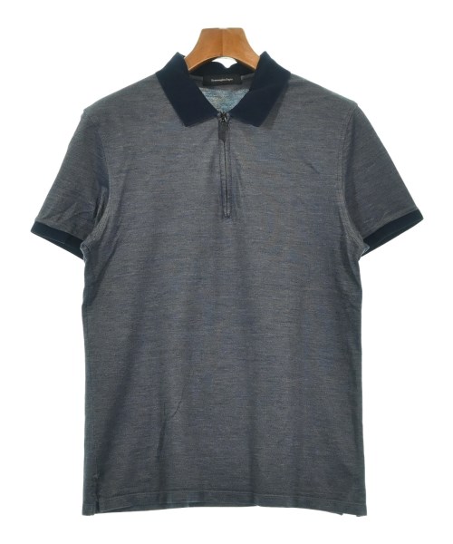 Ermenegildo Zegna(ゼニア)ポロシャツ 紺 サイズ:S/2200688456191