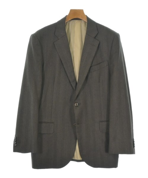 Ermenegildo Zegna(ゼニア)テーラードジャケット 茶 サイズ:38(M位)/2200693142027