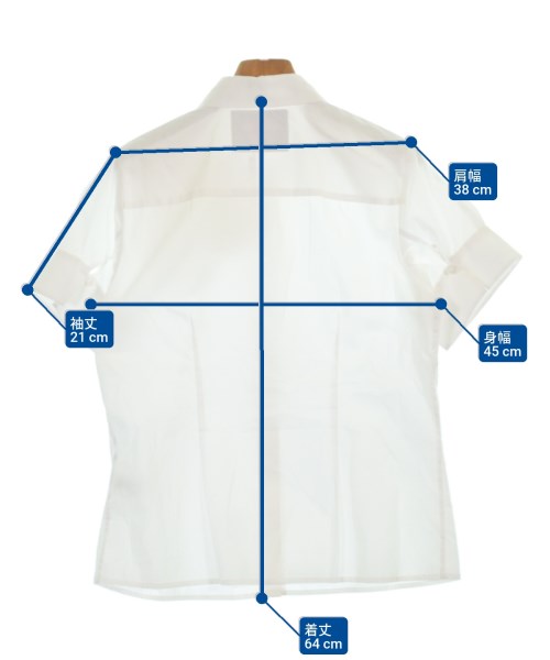 KARL LAGERFELD（カールラガーフェルド）カジュアルシャツ 白 サイズ:-(XL位) レディース/2200631318019