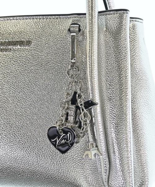 KARL LAGERFELD（カールラガーフェルド）ハンドバッグ シルバー サイズ:- レディース/2200633687021