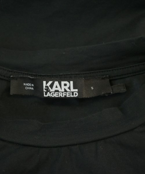 KARL LAGERFELD（カールラガーフェルド）Tシャツ・カットソー 黒 サイズ:S レディース/2200699121040
