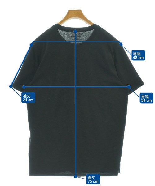 KARL LAGERFELD（カールラガーフェルド）Tシャツ・カットソー 黒 サイズ:L メンズ/2200701460082
