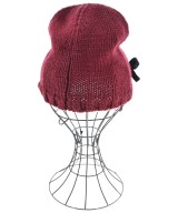 KARL LAGERFELD（カールラガーフェルド）ニットキャップ・ビーニー 赤 サイズ:- レディース/2200648425151