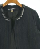 KARL LAGERFELD（カールラガーフェルド）ノーカラージャケット 黒 サイズ:M レディース/2200648663058