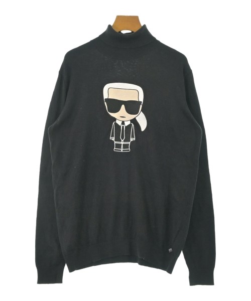 KARL LAGERFELD(カールラガーフェルド)ニット・セーター 黒 サイズ:L/2200665710117