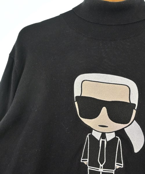 KARL LAGERFELD（カールラガーフェルド）ニット・セーター 黒 サイズ:L レディース/2200665710117
