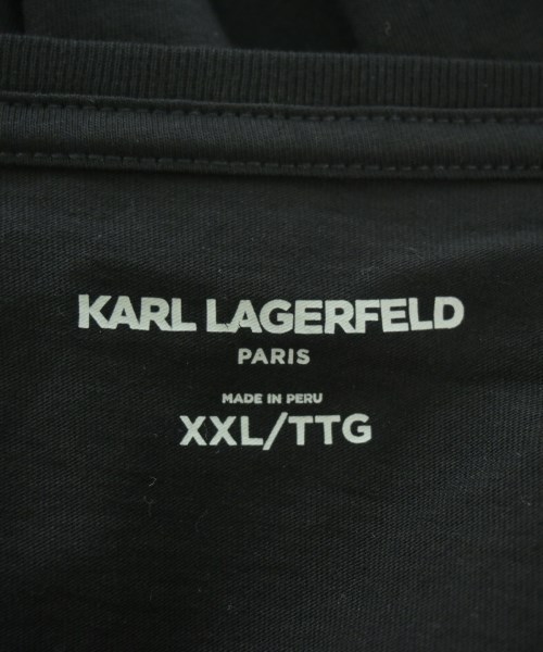KARL LAGERFELD（カールラガーフェルド）Tシャツ・カットソー 黒 サイズ:XXL メンズ/2200670145102