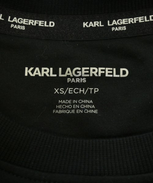 KARL LAGERFELD（カールラガーフェルド）スウェット 黒 サイズ:XS レディース/2200671452094