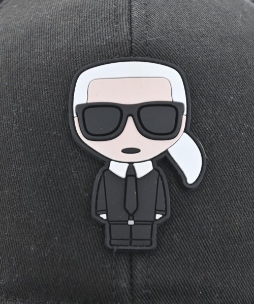 KARL LAGERFELD（カールラガーフェルド）キャップ 黒 サイズ:ONE メンズ/2200721457031