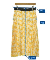 KARL LAGERFELD（カールラガーフェルド）ロング・マキシ丈スカート 黄 サイズ:S レディース/2200716891048